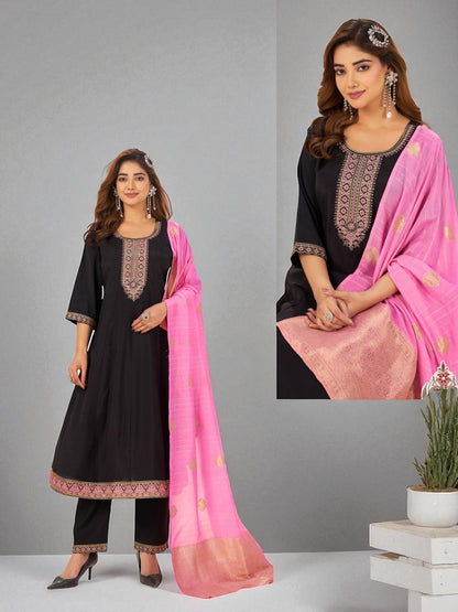 Plus size Anarkali set