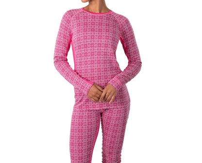 Rose Light Baselayer Long Sleeve Top - Plus