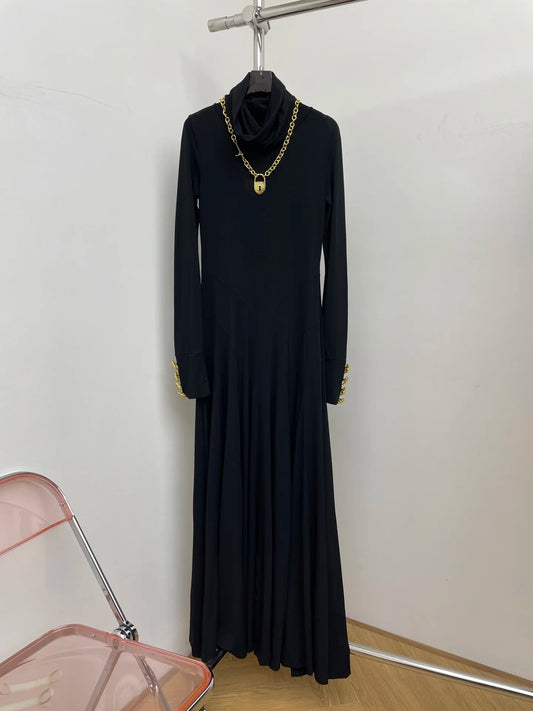 High-end custom silk dress