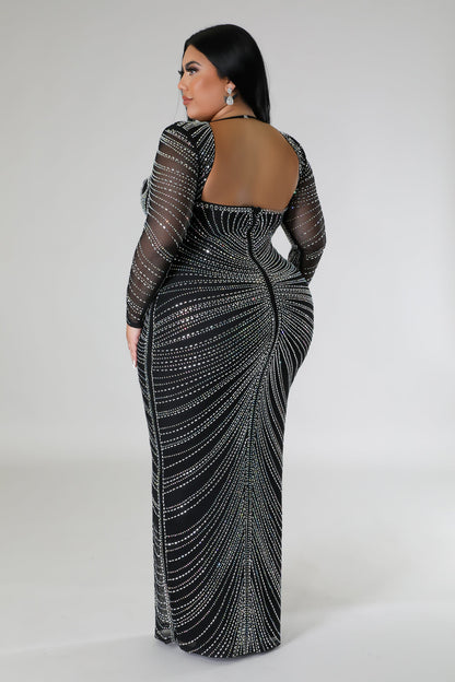 Center Of Envy Plus Size Dress