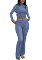Women's Yoga Two-Piece Wide-Leg Activewear Set Casual Home Yoga Set