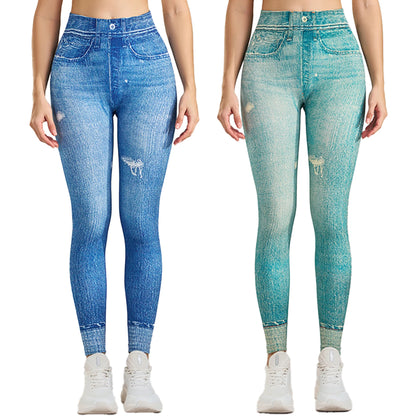 2 Pack Women's High Waisted Sexy Butt Lifting Seamless