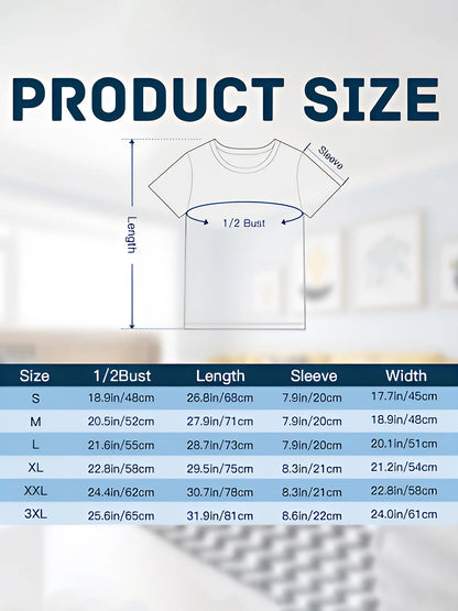 Cute Kittens and Flowers Print Easter T-Shirt Women Casual Wear Spring Summer Black Plus-Size