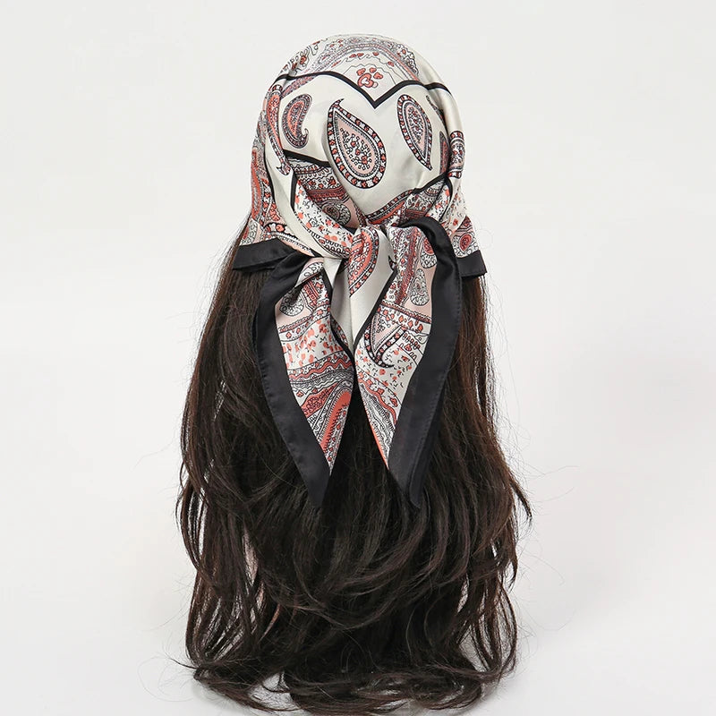 Bohemian Style Floral Print Women’s Scarf Scarves Bandana Hijab