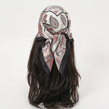 Bohemian Style Floral Print Women’s Scarf Scarves Bandana Hijab
