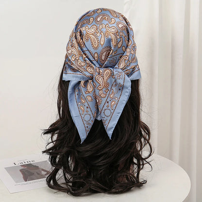 Bohemian Style Floral Print Women’s Scarf Scarves Bandana Hijab