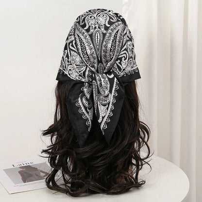 Bohemian Style Floral Print Women’s Scarf Scarves Bandana Hijab