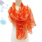 Lace Scarf Women Lightweight Hijab Elegant  Silk  Shawl Wraps Headband Handle Hair