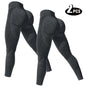 2 Pack Women's High Waisted Sexy Butt Lifting Seamless