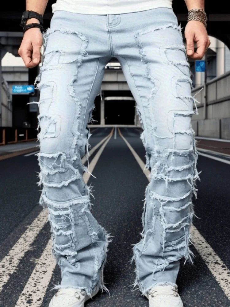 Slim-Fit Stretch Jeans for Men