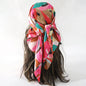 Bohemian Style Floral Print Women’s Scarf Scarves Bandana Hijab