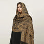 Pashmina Scarf Long Muslim Cashmere Shawl Turban Head Wraps For Women Luxury Brand
