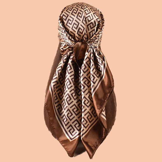 High Quality Silk Scarf Scarf Top Headwraps 90*90cm