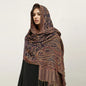 Pashmina Scarf Long Muslim Cashmere Shawl Turban Head Wraps For Women Luxury Brand