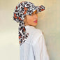 New Muslim Floral Print Hijab Turban Hat for Women Visor Baseball Cap Sun Hats