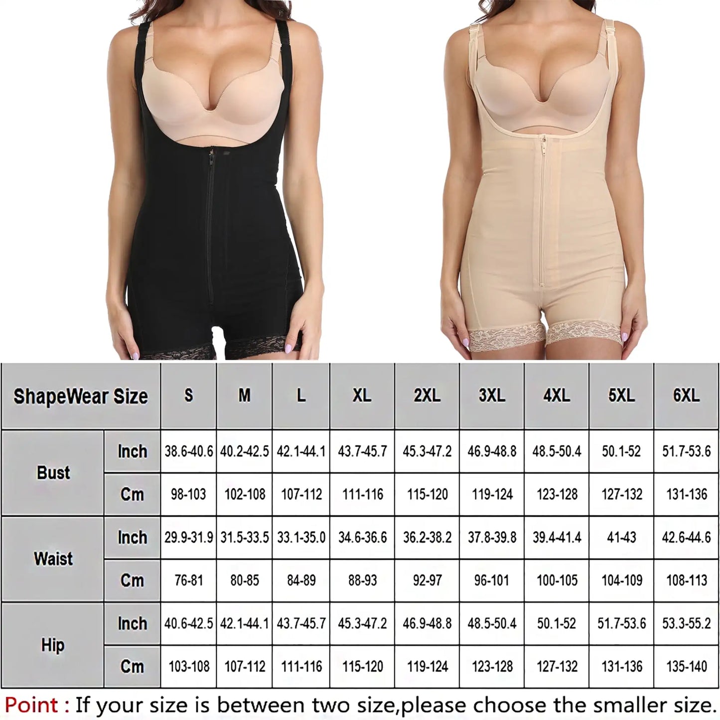 Shapewear Seamless Firm Triple Control Plus Size