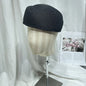 Women Vintage Straw Beret Hat Summer Fedora Sun Cap Millinery Fascinator Base