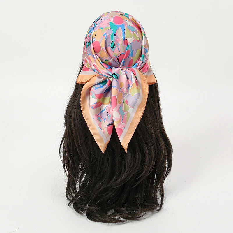 Bohemian Style Floral Print Women’s Scarf Scarves Bandana Hijab