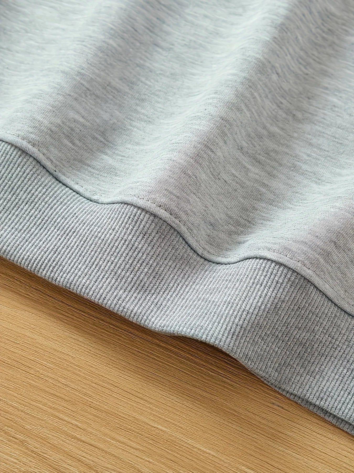 Floral Duck Print Easter Sweatshirt Women Casual Spring Outfit Gray Plus-Size