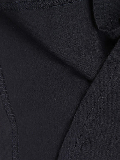 Mens Casual Cotton T-Shirt - Short Sleeve Round Neck with Unique Graphic Design Black & Beige Abstract