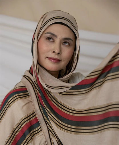 1Pcs Ramadan Hijab Leopard Print Women Watercolor Soft Muslim Hijabs Breathable Shawl Wrap Headscarf Warm