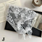 Flower Lace Triangle Hair Scarf Women Girls Hair Scarf Headband