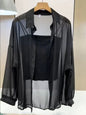 Summer Plus Size Ice Silk Breathable SunProof Shirts