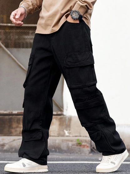 Fashionable men's denim jeans