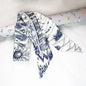 Skinny Scarf Women Luxury letter Printing  Ribbon Hair Band Women's Headscarf Silk Scarves