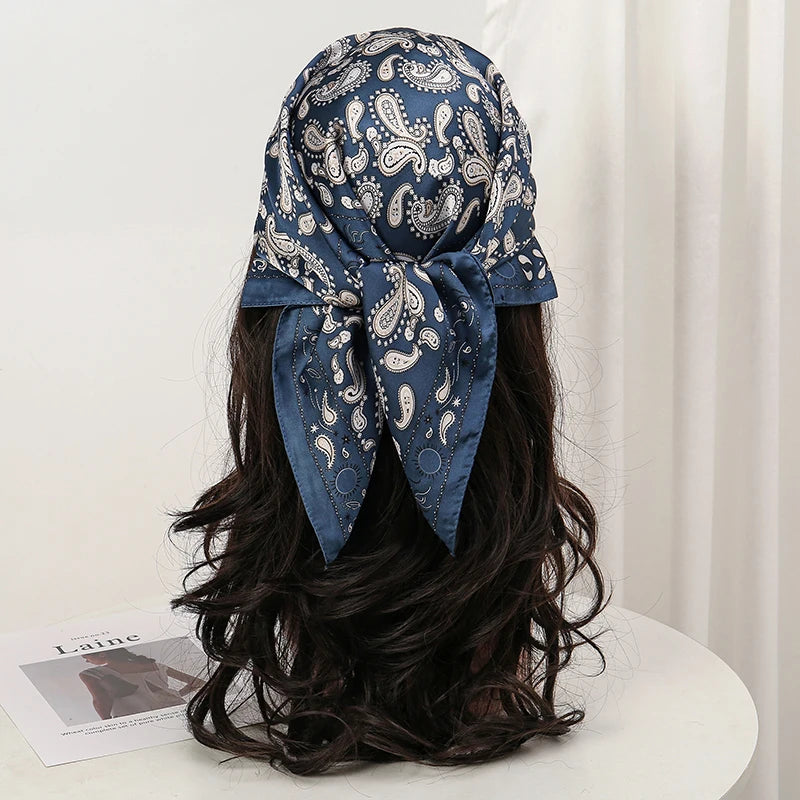 Bohemian Style Floral Print Women’s Scarf Scarves Bandana Hijab