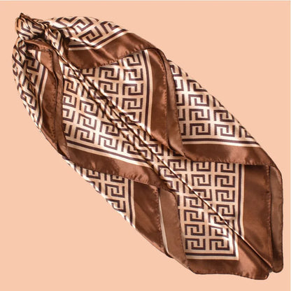 High Quality Silk Scarf Scarf Top Headwraps 90*90cm