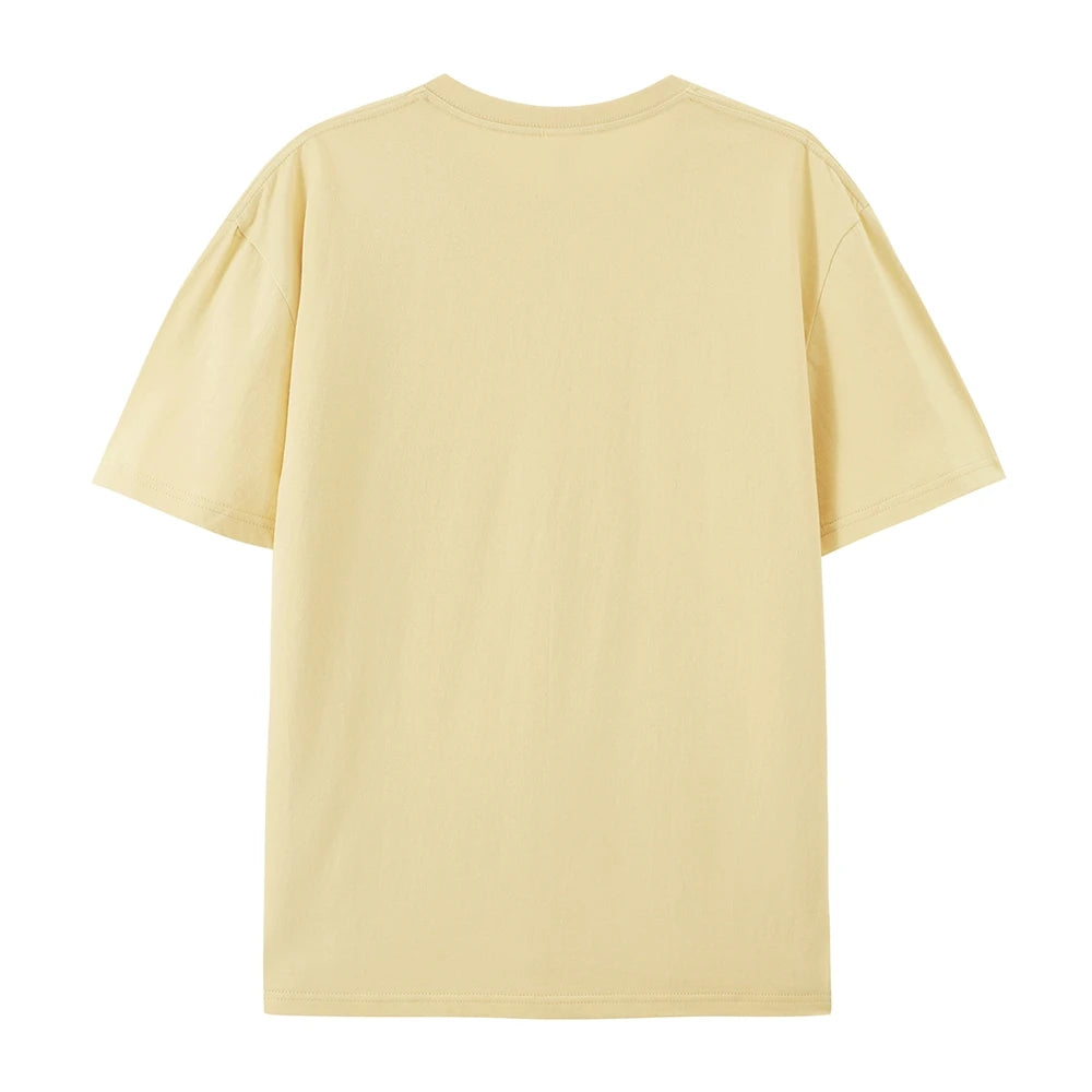 Rock Paper Scissors T-Shirt Casual Crewneck Tops Summer Cotton Loose  FunnyCat Print Clothes Women Fashion Oversize