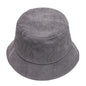 Corduroy Bucket Hat Outdoor Warm Soft Cap Plush Casual Panama Hat Men & Women