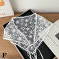 Flower Lace Triangle Hair Scarf Women Girls Hair Scarf Headband