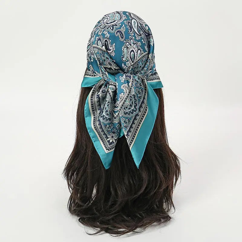 Bohemian Style Floral Print Women’s Scarf Scarves Bandana Hijab
