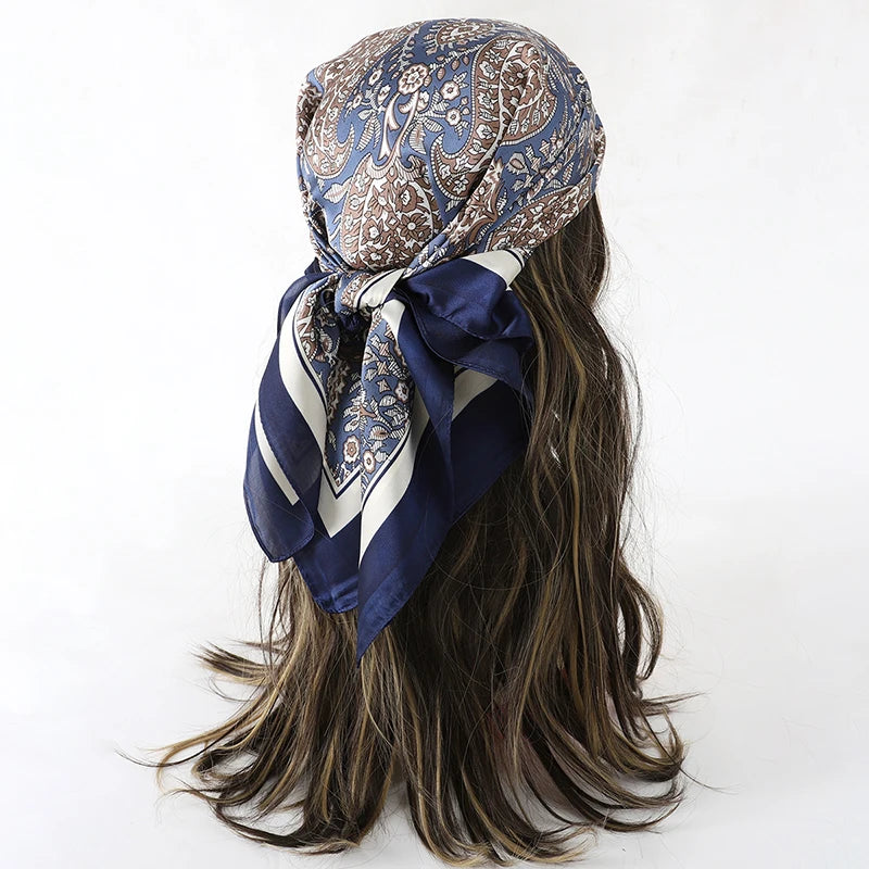 Bohemian Style Floral Print Women’s Scarf Scarves Bandana Hijab