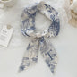 Skinny Scarf Women Luxury letter Printing  Ribbon Hair Band Women's Headscarf Silk Scarves