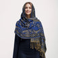Pashmina Scarf Long Muslim Cashmere Shawl Turban Head Wraps For Women Luxury Brand