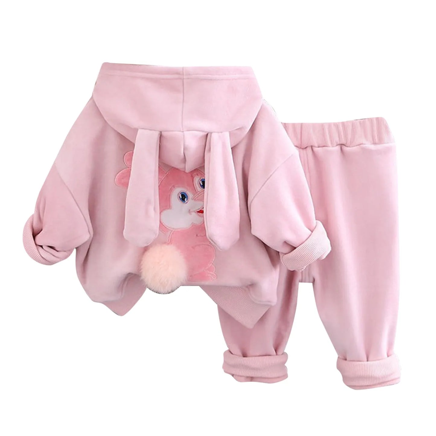New Born Girl Baby Gift Girls Outfit Kids Winter Suit Keep Warm Clothes And Warm Fleece Kid Outfits For Girls