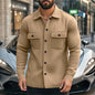 Casual shirt jacket for men