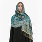Pashmina Scarf Long Muslim Cashmere Shawl Turban Head Wraps For Women Luxury Brand