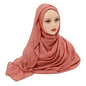 Muslim Modal Hijab Rayon Cotton Shawls Plain Scarf  Turban Headband 190*85cm