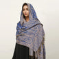 Pashmina Scarf Long Muslim Cashmere Shawl Turban Head Wraps For Women Luxury Brand