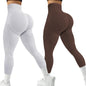 2 Pack Women's High Waisted Sexy Butt Lifting Seamless