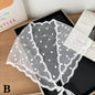 Flower Lace Triangle Hair Scarf Women Girls Hair Scarf Headband