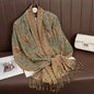 Pashmina Scarf Long Muslim Cashmere Shawl Turban Head Wraps For Women Luxury Brand
