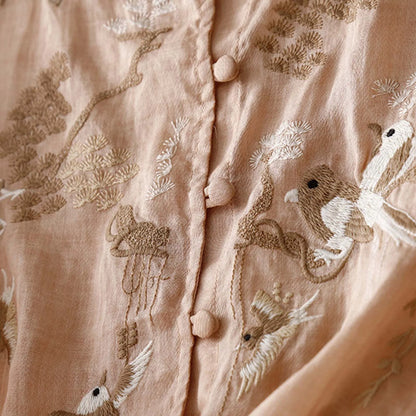 Women's Summer Cotton Linen T Shirt