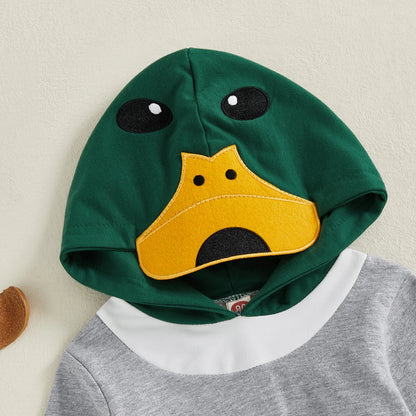 Baby Boys Hoodies Cartoon Print Long Sleeve Tops for Toddler