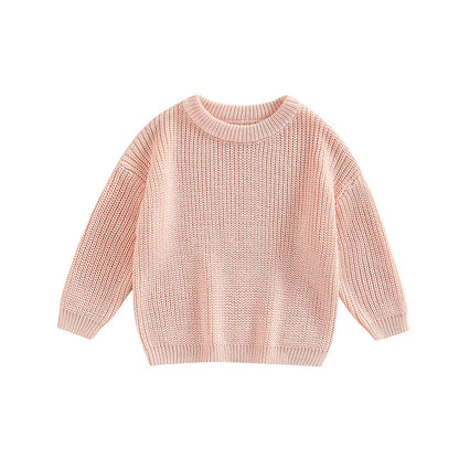 Infant Toddler Crew Neck Sweaters