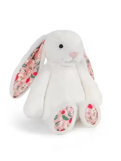 Bonnie Rabbit Plush Toy with Floral Ears Stuffed Doll Soft Sofa Cushion Kids